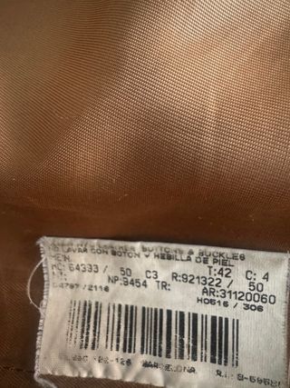 Abrigo Burberrys Camel Mujer