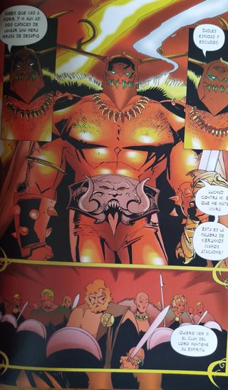 Ghost Wolf. Cómic