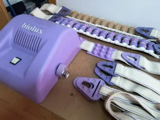 Masajeador Biolux con cintas y rodillos