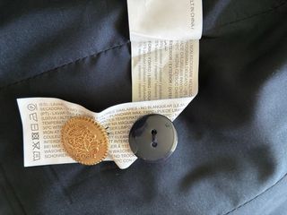 Chaqueta americana entallada azul