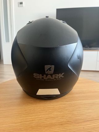 Casco Integral Shark Talla S Negro Mate