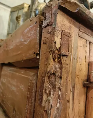 Alacena convento madera S.XVII-XVIII
