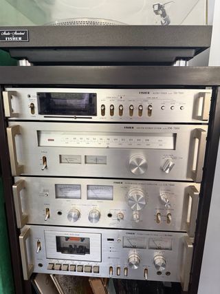 Equipo Sonido Vintage Fisher TR-7000 FM-7000 CA-70