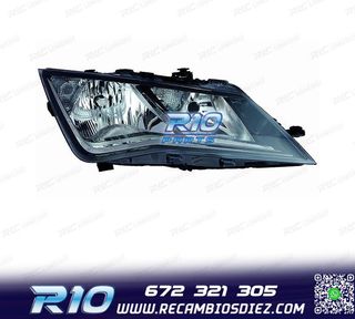 FARO DCH PARA SEAT LEON 12-16 FONDO NEGRO