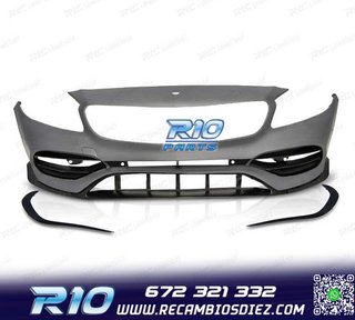 PARAGOLPES DELANTERO MERCEDES CLASE A W176 15-18 LOOK AMG A4