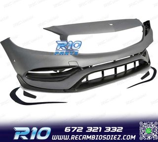 PARAGOLPES DELANTERO MERCEDES CLASE A W176 15-18 LOOK AMG A4