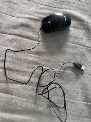Ratón Logitech USB Negro