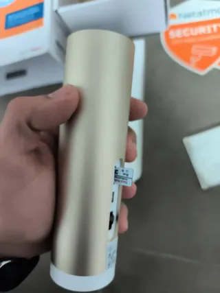 Cámara Vigilancia Interior Netatmo WiFi Dorada