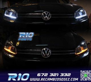 FAROS VOLKSWAGEN VW GOLF 6 08-13 LOOK SILVER GOLF 7 DINAMICO