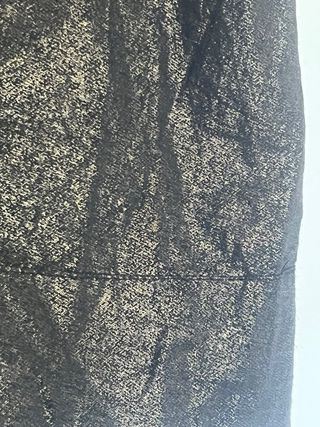 Vestido halter fiesta negro y dorado