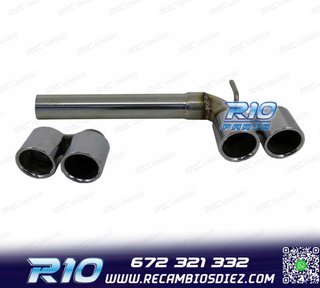 KIT ESCAPE BMW F30 F31 LOOK M3 COLAS DOBLES AMBOS LADOS