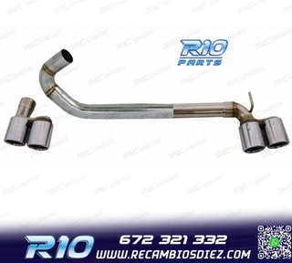 KIT ESCAPE BMW F30 F31 LOOK M3 COLAS DOBLES AMBOS LADOS
