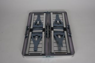 Mesa Maleta Metálica Plegable con Sillas