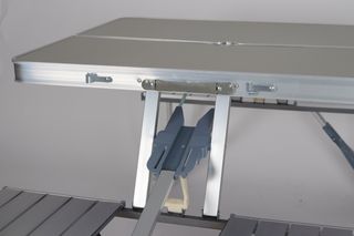 Mesa Maleta Metálica Plegable con Sillas