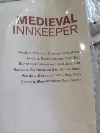 Disfraz Mesonera Kimokawaii Talla S