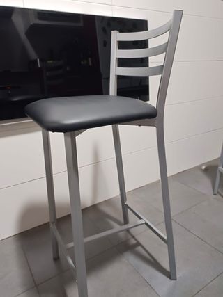 Mesa Cocina Plegable Cristal y Metal