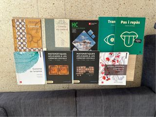 Conjunto de libros de bachillerato