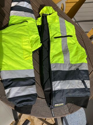 Chaqueta y Chaleco WORK TEAM Alta Visibilidad