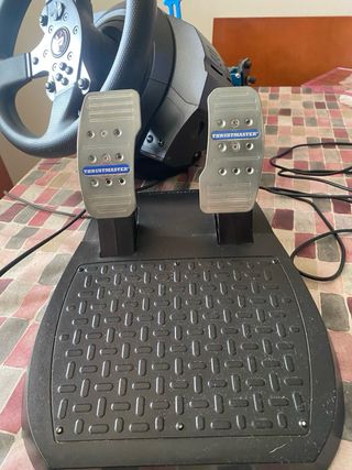 Volante T300 + Freno Mano ASR + Soporte Thrustmast