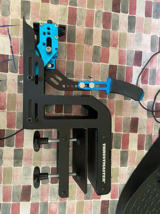 Volante T300 + Freno Mano ASR + Soporte Thrustmast
