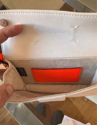 Borsa Maison Margiela Arancione Pelle