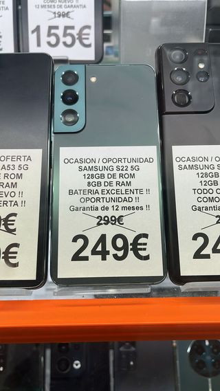 Samsung S22 5G 128GB Verde