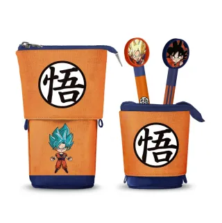Astuccio Dragonball con 2 penne cancellabili