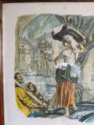 Cuadro Escena Marinera