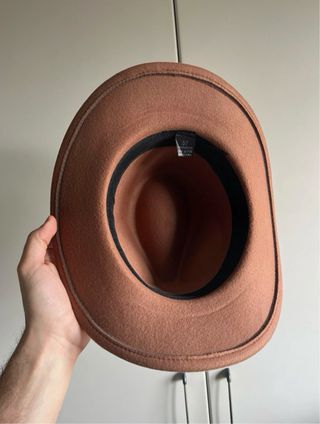 Cappello Cowboy con fibbia toro