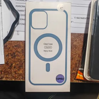 Funda MagSafe iPhone 14 Pro Navy Blue