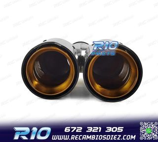 COLA ESCAPE DCH BMW LOOK M PERFORMANCE DORADO CARBONO