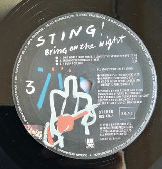 STING Bring On The Night