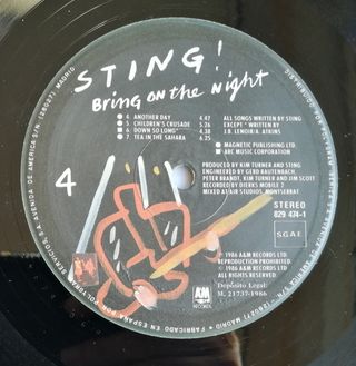 STING Bring On The Night