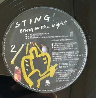 STING Bring On The Night