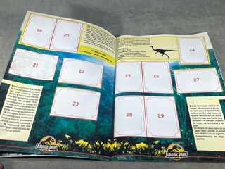 Pack Jurassic Park 50 Sobres + Álbum