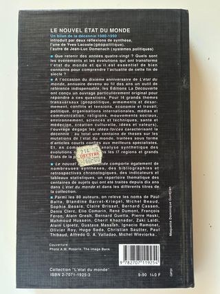 Le nouvel état du monde: Bilan de la décennie 1...