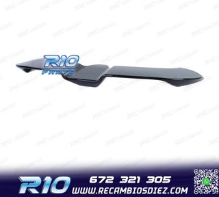 ALERON SPOILER MINI COOPER F55 F56 JCW LOOK 13- NEGRO BRILL