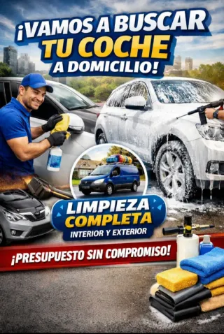 Limpieza de coches a domicilio