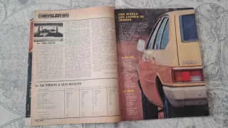 Revista Motorauto #1 año 1977 Chrysler 150