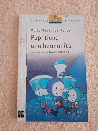 LOTE DE 9 LIBROS DE LA SERIE PUPI (blancos)