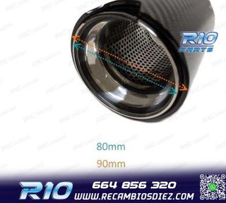 COLA ESCAPE BMW LOOK M CARBONO