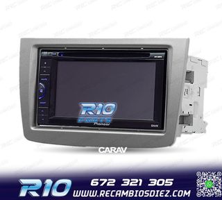 MARCO GRIS RADIO 2-DIN PARA ALFA ROMEO MITO