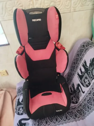 Silla coche Recaro Young Sport Rosa