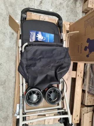 Andador Mobiclinic Plegable con Asiento y Bolsa
