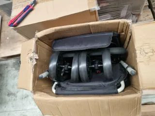 Andador Mobiclinic Plegable con Asiento y Bolsa