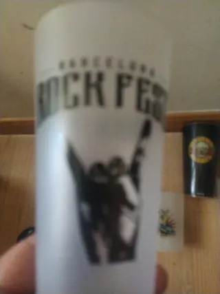 Lote 6 vasos de festivales de rock y metal