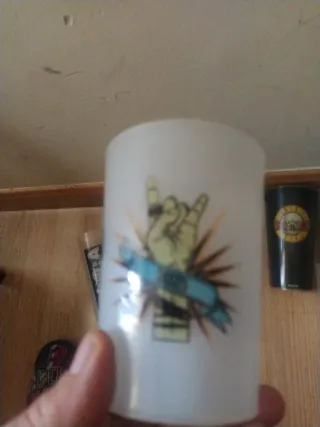 Lote 6 vasos de festivales de rock y metal