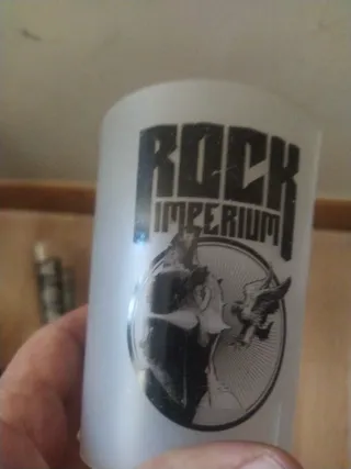 Lote 6 vasos de festivales de rock y metal