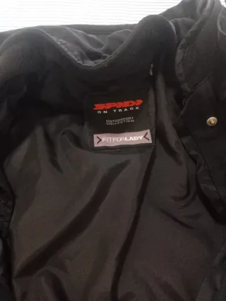 Chaqueta de moto negra para mujer talla XL SPIDI
