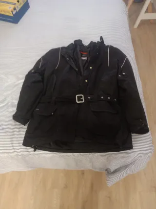 Chaqueta de moto negra para mujer talla XL SPIDI
